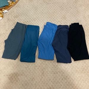 5 pair OS Lularoe leggings
